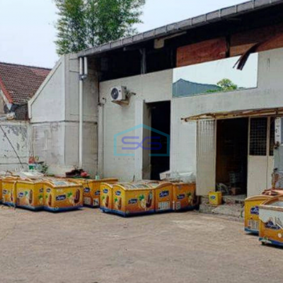 Dijual Cepat Gudang di Meruya Jakarta Barat Ex Pabrik Eskrim LT 1595m2