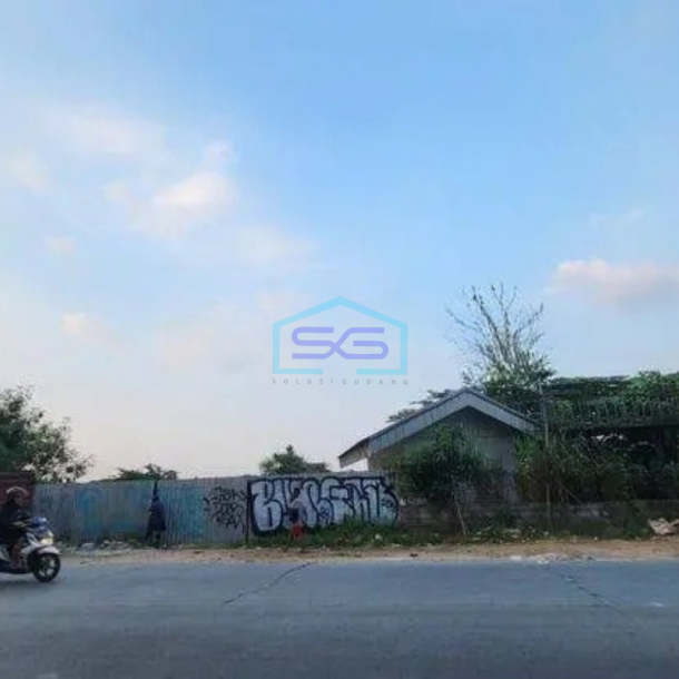 Dijual Tanah Lahan Lokasi Bagus Pinggir Jalan Gunung Sindur Curug Bogor LT 4000m2-1