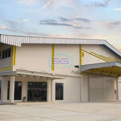 Dijual Bangunan Eks Pabrik/ Gudang Di Exit Tol Balaraja Timur Tangerang LT 2 Ha