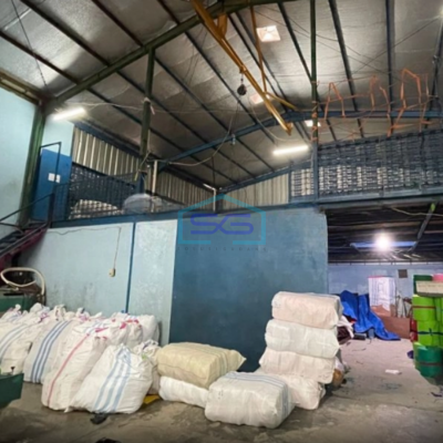 Disewakan Murah Siap Huni Gudang Taman Tekno BSD Tangerang Luas Bangunan 400m2