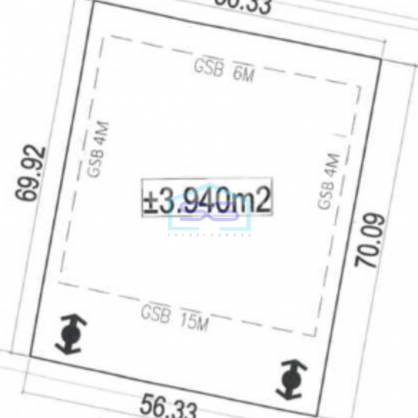 Dijual Tanah Kavling Komersial Bsd City Tangerang Luas Tanah 3940m²-2
