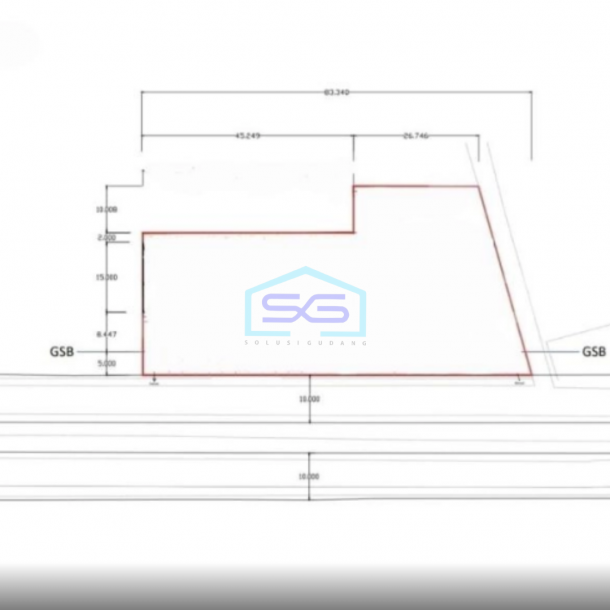 Dijual Tanah Kavling Komersial Jl. Adiyaksa Raya Lebak Bulus Jakarta Selatan LT 2700m2-2