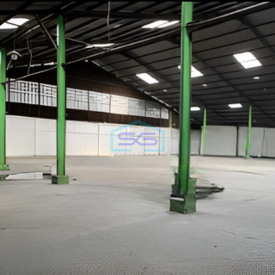 Dijual Gudang Lokasi Bagus Pinggir Jalan Tangerang Siap Huni LT 2850m2