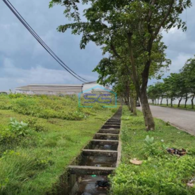 Dijual 2 Unit Tanah Industri di Cikande Serang Bebas Banjir LT 5400m2