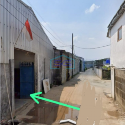 Dijual Cepat Gudang Hitung Tanah di Ciater Tangerang Bebas Banjir