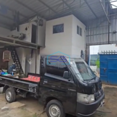 Dijual Cepat Gudang Hitung Tanah di Ciater Tangerang Bebas Banjir