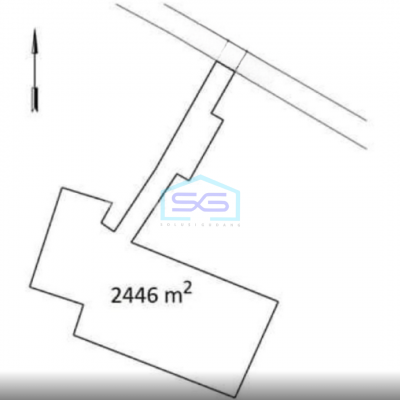 Dijual Tanah Area Sawangan Depok Luas 2600m2 Cocok Untuk Gudang