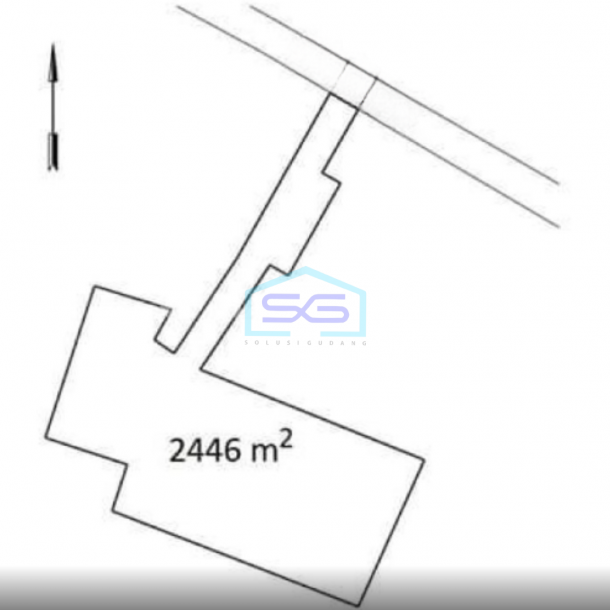 Dijual Tanah Area Sawangan Depok Luas 2600m2 Cocok Untuk Gudang-1