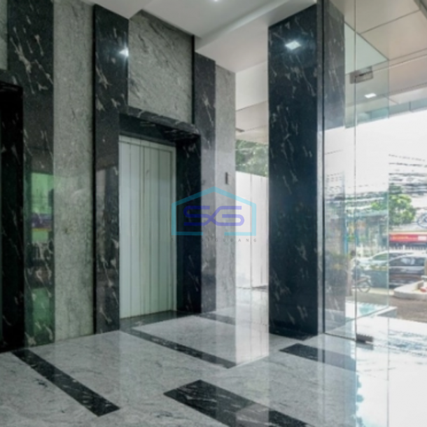 Dijual Perkantoran Bangunan 6 Lantai Mampang Jakarta Selatan LB 1787m2-1