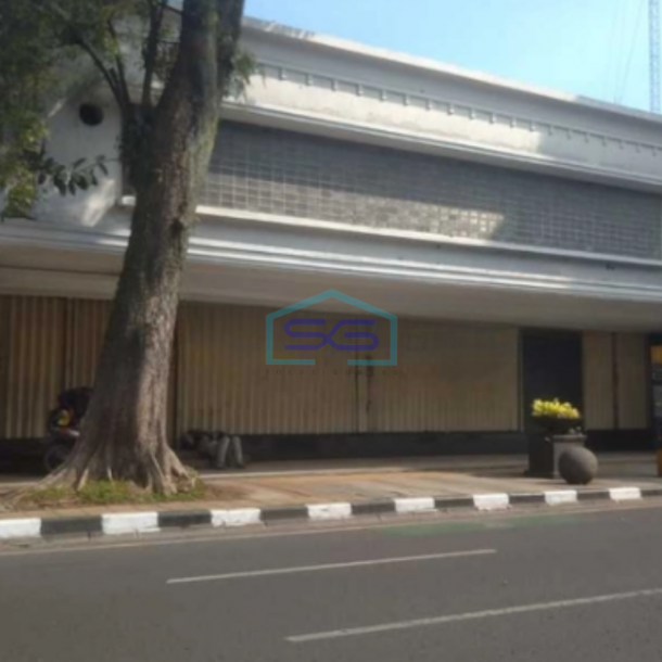 Dijual Tanah Ada Gedung Komersial Lokasi Pusat Kota Bandung di Asia Afrika LT 1455m2-1