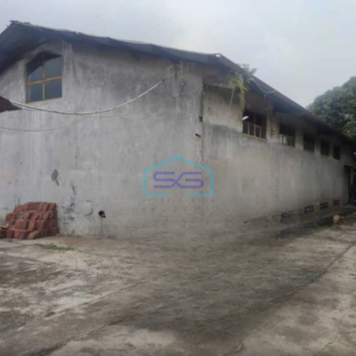 Dijual Gudang Hitung Tanah Aja di Sayap Sudirman Soekarno Hatta Bandung LT 2268m2