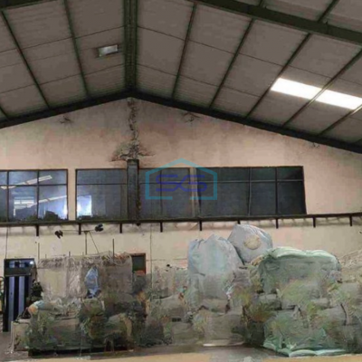 Dijual Gudang Akses Container di Holis Cigondewah Bandung Luas Bangunan 3300 m²