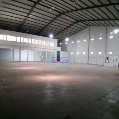 Disewakan Gudang Luas Lokasi Prime Mainroad Kiaracondong Bandung LT 1800m2