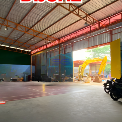 Dijual Gudang Luas Tanah 628 m² Lokasi Bebas Banjir di Ngaliyan Semarang