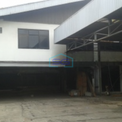 Disewakan Gudang pinggir Jalan Raya Daan Mogot Jakarta Barat Luas Bangunan 300 m²
