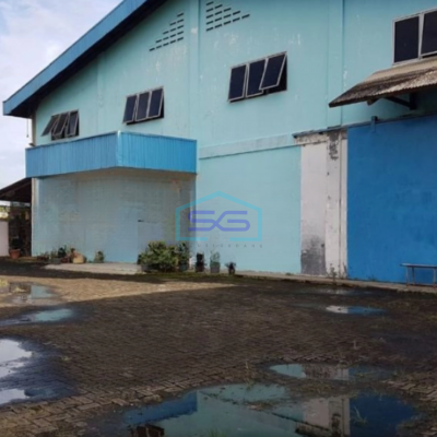 Dijual Gudang Akses Container 40 Feet Luas Bangunan 1500 m² Lokasi Cikarang Bekasi