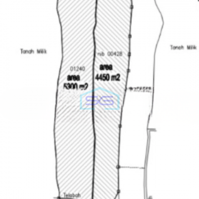 Dijual Tanah Murah Luas  9750 m² Lokasi Kerobokan Badung Bali