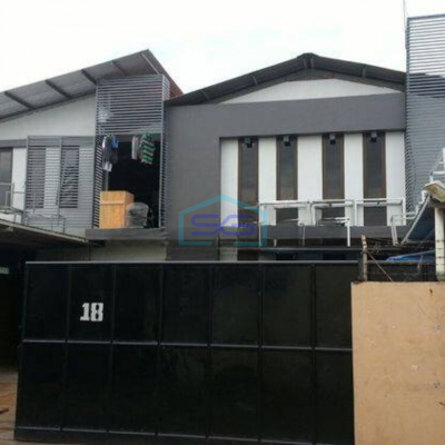 Dijual Gudang di Jalan Benda Tangerang Bisa Akses Kontainer 20 Feat