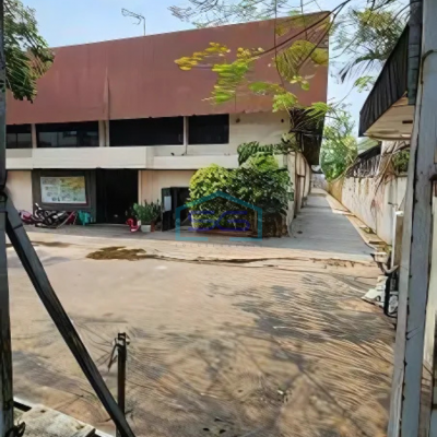 Dijual Tanah di Kapuk Jakarta Utara Ada Bangunan Hadap Barat Daya Cocok Untuk Gudang