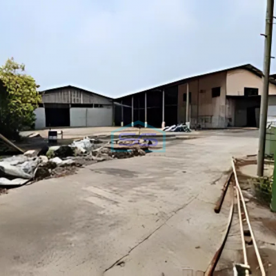 Dijual Tanah di Kapuk Jakarta Utara Ada Bangunan Hadap Barat Daya Cocok Untuk Gudang