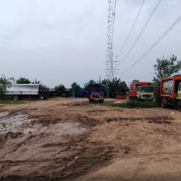 Dijual Tanah Kavling dan Rangka Gudang di Bantar Gebang Bekasi Luas Tanah 26110m2-1