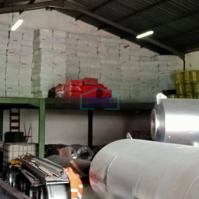 Dijual Gudang di Kawasan Bandara Mas Tangerang Luas Tanah 450 m²