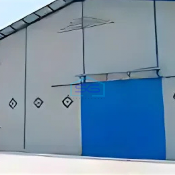 Dijual Gudang Siap Pakai Luas Bangunan 1320 m² di Dadap Tangerang-1