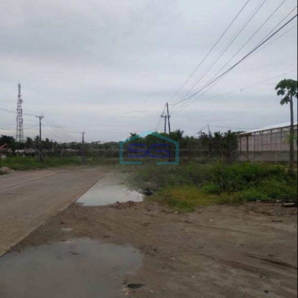 Dijual Tanah Lokasi Strategis di Jl Raya Cikande km 13 Rangkas Bitung Tangerang-1