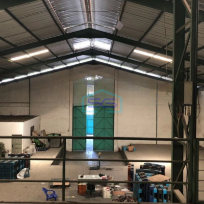 Disewakan Gudang Akses Container di Kosambi Tangerang Luas Bangunan 2618 m²
