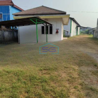 Disewakan Gudang Akses Container 40 Feet Luas Bangunan  1750 m² di Kosambi Tangerang