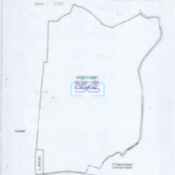 Dijual Tanah Luas 7045 m² Lokasi di Balaraja Tangerang-1