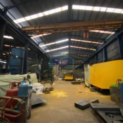 Dijual Gudang Akses Container Luas Bangunan 2500 m²di Cilodong Depok