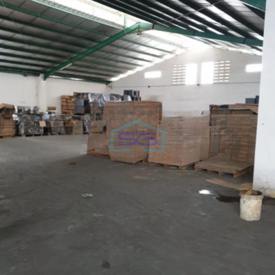 Dijual Gudang Ada Kantor Luas Bangunan  2671 m² di Dadap Tangerang