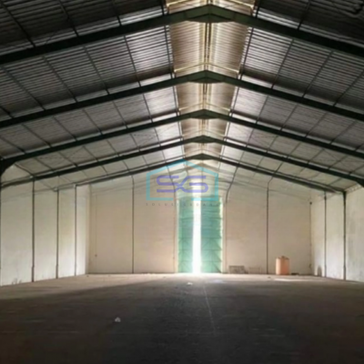 Dijual Gudang Akses Container Luas Bangunan  1242 m² di Dadap Tangerang