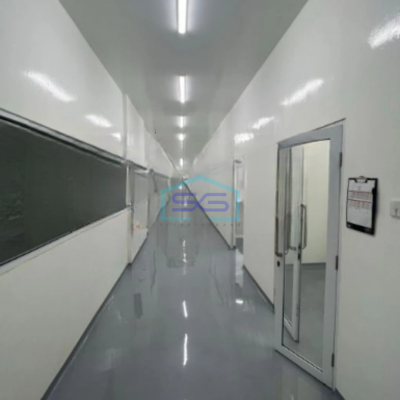 Dijual Gudang Akses Container Luas Bangunan  1100 m² di Dadap Tangerang Ada Kantor