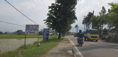 Dijual Tanah Lahan di jl marunda raya sebelum jembatan marunda center luas 64 ha shm