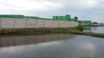 Dijual Tanah Lahan di jl marunda raya sebelum jembatan marunda center luas 64 ha shm