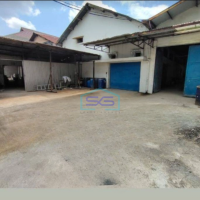 Dijual Gudang 1 Lantai di Pusat Kota Bandung Daerah Cicendo Luas Bangunan 1100 m²
