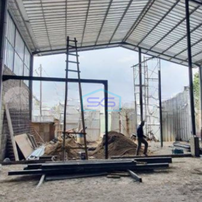 Dijual Gudang Dekat Tol Padalarang Bandung LT 1500m2 Parkiran Luas