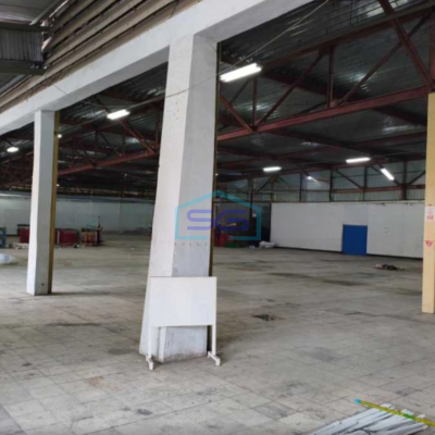 Disewakan Gudang Lokasi Bebas Banjir di Cikokol Tangerang Luas Tanah  2165 m²