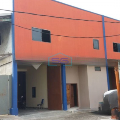 Dijual Gudang Siap Pakai Lokasi Bebas Banjir di Neglasari Tangerang Luas Tanah 1050 m²
