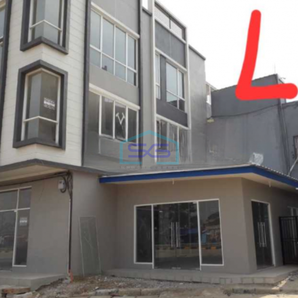 Dijual Ruko Lokasi Bebas Banjir di Jakarta Barat Luas Bangunan 232 m²-1
