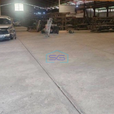 Dijual Gudang Luas Tanah 8300 m2 Akses Container 40 Feet Lokasi Pulo Gadung Jakarta Timur
