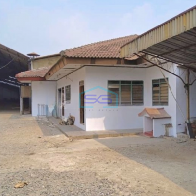 Dijual Gudang Raya Dadap Tangerang LT 3100m2 Pinggir Jalan Raya siap Pakai