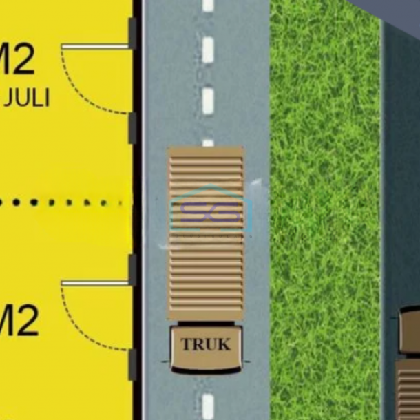 Disewakan Gudang Cengkareng Kapuk Jakarta Barat Luas 100m2-1