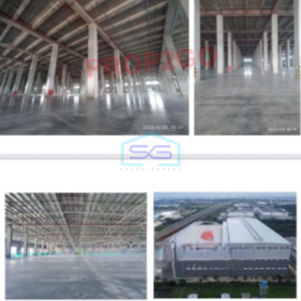 Disewakan Gudang Modern Loading Dock Di Cikarang Utara Ciakrang Luas Bangunan 16876 m²-1