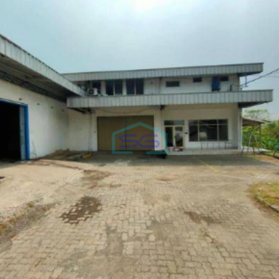 Disewakan Gudang ex Pabrik siap Pakai di Pasar Kemis Tangerang LT 27000m2