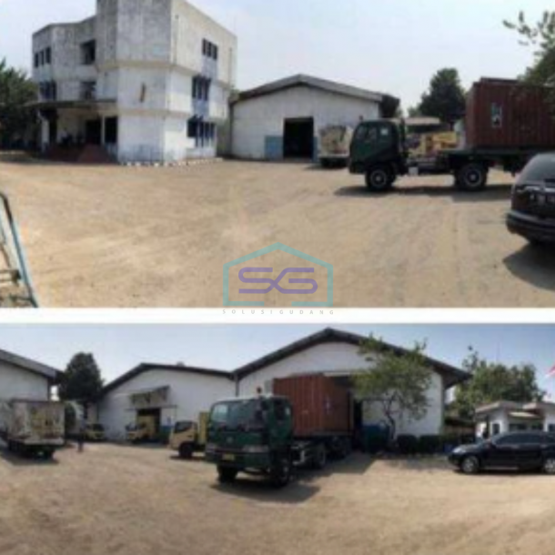 Disewakan Pabrik Gudang Tangerang Kota Luas Tanah 2,2 hektar Strategis Dekat Jalan Tol-2