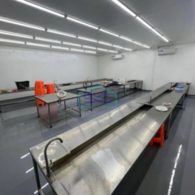 Dijual Gudang Kosambi Gudang Dadap Tangerang Full Epoxy Gudang Bagus Luas bangunan 1020m2