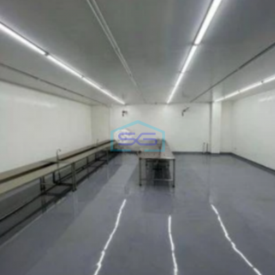 Dijual Gudang Kosambi Gudang Dadap Tangerang Full Epoxy Gudang Bagus Luas bangunan 1020m2